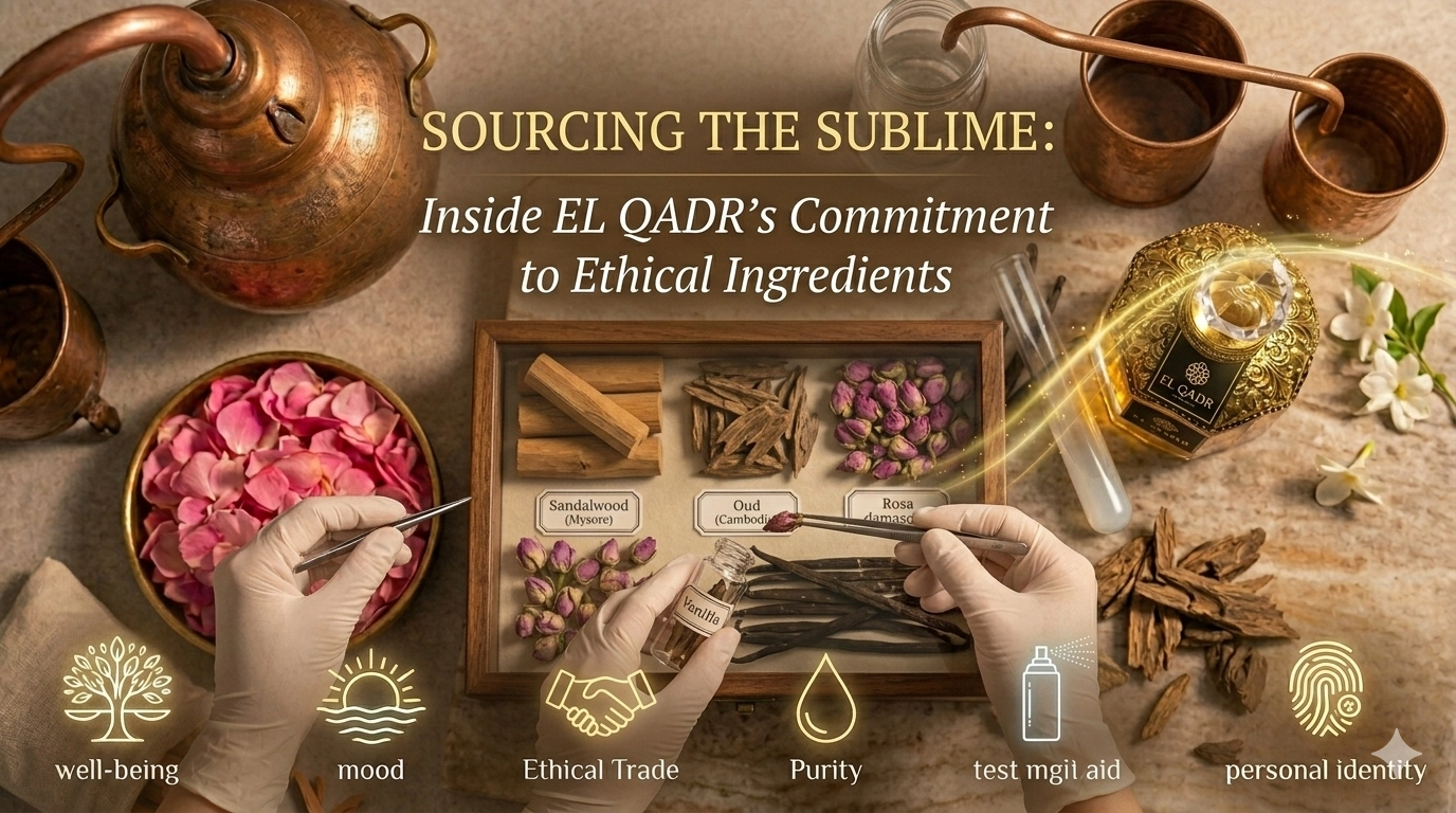 Sourcing the Sublime Inside EL QADR’s Commitment to Ethical Ingredients Inside